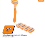 Rasierer-Set mit Klingen Angebote von Silea bei Action Stuttgart für 2,49 €