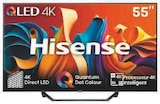 Téléviseur 55" qled 4k - HISENSE - Super U à Lyon Téléviseur 55" qled 4k - HISENSE en promo chez Super U Lyon à 399,00 €