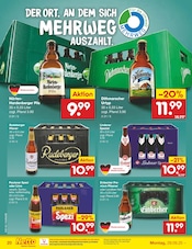 Aktueller Netto Marken-Discount Prospekt mit Radeberger, "Aktuelle Angebote", Seite 20