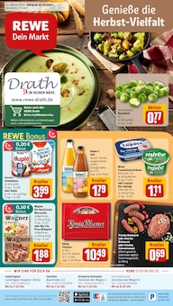 Aktueller REWE Prospekt "Dein Markt" für Schwerte (Hansestadt an der Ruhr) Aktueller REWE Prospekt für Schwerte (Hansestadt an der Ruhr) mit Seiten