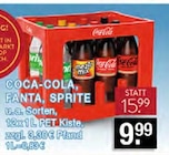 Coca-Cola, Fanta, Sprite im Angebot bei EDEKA in Bottrop Coca-Cola, Fanta, Sprite Angebote von Coca-Cola bei EDEKA Bottrop für 9,99 €