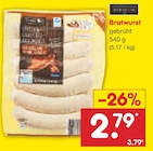 Netto Marken-Discount Lemgo - Bratwurst Angebot im Prospekt Bratwurst bei Netto Marken-Discount im Lemgo Prospekt für 2,79 €