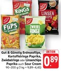 Aktuelles Erdnussflips Angebot bei EDEKA in Ulm ab 0,89 €