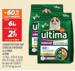 Croquettes pour chat stérilisé d'intérieur à la dinde - Ultima dans le catalogue Netto