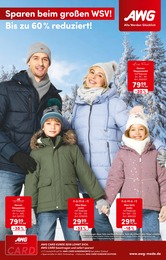 AWG Prospekt für Königsbrunn mit 16} Seiten AWG Prospekt für Königsbrunn: "Sparen beim großen WSV! Bis zu 60% reduziert!", 16 Seiten, 04.01.2025 - 18.01.2025