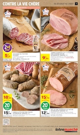 Promos Viande dans le catalogue "-50% DE REMISE IMMÉDIATE SUR LE 2ÈME" de Intermarché Hyper Viande en promo dans le catalogue Intermarché Hyper à la page 7