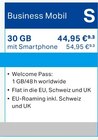 Bührs Telekommunikations GmbH & Co.KG Haselünne - Business Mobil S 30 GB mit Smartphone Angebot im Prospekt Business Mobil S 30 GB mit Smartphone bei Bührs Telekommunikations GmbH & Co.KG im Haselünne Prospekt für 44,95 €