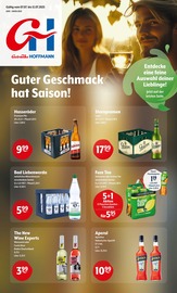 Aktueller Getränke Hoffmann Getränkemarkt Prospekt in Rüdnitz und Umgebung, "Aktuelle Angebote" mit 9 Seiten, 07.07.2025 - 12.07.2025