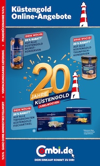 Thunfisch im aktuellen combi Prospekt (Oldenburg) Thunfisch im combi Prospekt "Markt - Angebote" mit 37 Seiten (Oldenburg)