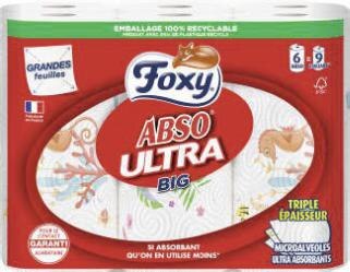 Géant Casino Rosny-sous-Bois - Essuie-tout Abso Ultra Big Promo Essuie-tout Abso Ultra Big dans le catalogue Géant Casino Priorité aux promos à Rosny-sous-Bois
