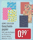 Geschenkpapier im Angebot bei ALDI Nord in Eisenach Geschenkpapier Angebote von HOME CREATION bei ALDI Nord Eisenach für 0,99 €