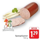 Spargellyoner bei E center im Bruchsal Prospekt für 1,29 €