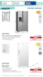METRO Kuehl Gefrierkombi im Prospekt 