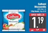 Mozzarella im EDEKA Prospekt Mozzarella von Galbani im aktuellen EDEKA Prospekt für 1,19 €