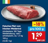 Falsches Filet vom Irischen Weiderind Angebote bei Netto Marken-Discount Brühl für 1,29 €