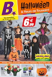 Catalogue Bazarland à La Cavalerie, avec 12 pages Prospectus Bazarland à La Cavalerie: "Halloween & Fleurs de Toussaint", 12} pages, 15/10/2025 - 02/11/2025