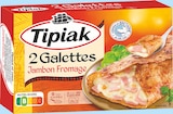 Galettes Jambon Fromage Surgelées - Tipiak dans le catalogue Intermarché Super