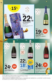 Promos Cuvée Cazanova dans le catalogue "VOS PRÉPARATIFS DE NOËL à prix E.Leclerc" de E.Leclerc à la page 86