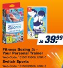 Fitness Boxing 3: - Your Personal Trainer Angebote von Nintendo bei expert Suhl für 39,99 €