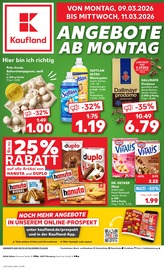 Aktueller Kaufland Supermarkt Prospekt in Kleinzerbst und Umgebung, "KNÜLLER" mit 78 Seiten, 09.03.2026 - 11.03.2026