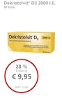 LINDA Premiumapotheke - Dekristolvit D3 2000 I.E. Angebot im Prospekt Dekristolvit D3 2000 I.E. bei LINDA Premiumapotheke im Prospekt "" für 9,95 €