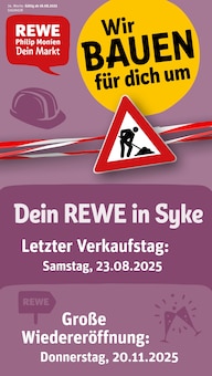 REWE Prospekt Dein Markt mit  Seiten in Syke und Umgebung