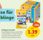 Snacks von Pedigree im aktuellen Fressnapf Prospekt für 1,39 €