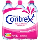 Eau minérale naturelle - CONTREX - Carrefour Eau minérale naturelle - CONTREX à 2,82 € dans le catalogue Carrefour