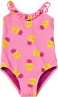 Badeanzug mit Ananas-Muster, rosa, Gr. 110/116 Angebote von PUSBLU bei dm-drogerie markt Leverkusen für 9,90 €