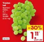 Trauben hell bei Netto Marken-Discount im Prospekt "" für 1,11 €