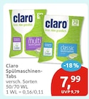 Aktuelles Spülmaschinen-Tabs Angebot bei budni in Hamburg ab 7,99 €