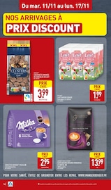 Café Angebote im Prospekt "ARRIVAGES FESTIFS À PRIX DISCOUNT." von Aldi auf Seite 16