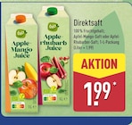 Apple-Mango Juice von bio im aktuellen ALDI Nord Prospekt