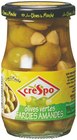 Carrefour Market Soisy-sur-Seine - Olives vertes farcies aux amandes Promo Olives vertes farcies aux amandes dans le catalogue Carrefour Market Pression sur les prix à Soisy-sur-Seine