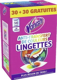Maison - VANISH dans le catalogue Géant Casino Lingettes Anti-transfert de Couleurs - VANISH à 5,45 € en promo chez Géant Casino