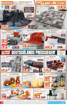 Teppichboden im Norma Prospekt "Mehr fürs Geld" mit 28 Seiten (Chemnitz)