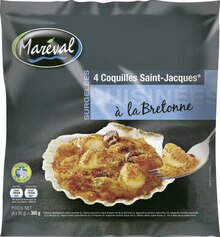 Géant Casino Saint-Michel-sur-Orge - Coquilles Saint-Jacques cuisinées à la Bretonne surgelées Promo Coquilles Saint-Jacques cuisinées à la Bretonne surgelées dans le catalogue Géant Casino Le mois puissance MAX à Saint-Michel-sur-Orge