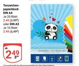 Tonzeichenpapierblock im Angebot bei GLOBUS in Herne Tonzeichenpapierblock Angebote bei GLOBUS Herne für 2,49 €