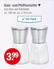 Salz- und Pfeffermühle im V-Markt Prospekt Salz- und Pfeffermühle von im aktuellen V-Markt Prospekt für 3,99 €