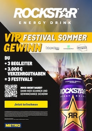 Metro Prospekt: "VIP Festival Sommer Gewinn", 1 Seite, 16.05.2024 - 10.06.2024