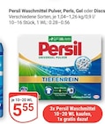 Waschmittel Pulver im Angebot bei GLOBUS in Erftstadt Waschmittel Pulver Angebote von Persil bei GLOBUS Erftstadt für 5,55 €