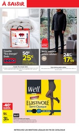 Promos Couette dans le catalogue "Carrefour market" de Carrefour Market Couette en promo dans le catalogue Carrefour Market à la page 49