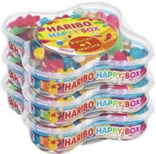 Géant Casino Paris - Bonbons Happy’ Box Promo Bonbons Happy’ Box dans le catalogue Géant Casino Un trésor d'anniv' à Paris