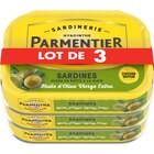 Sardines - PARMENTIER - Carrefour Market à Quimper Sardines - PARMENTIER en promo chez Carrefour Market Quimper à 4,95 €