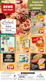 REWE Supermarkt Prospekt der aktuellen Woche mit 34 Seiten, gültig von 12.10.2026 bis 17.10.2026, in Hünxe und Umgebung Aktueller REWE Supermarkt Prospekt in Hünxe und Umgebung, "Dein Markt" mit 34 Seiten, 12.10.2026 - 17.10.2026