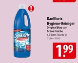 Hygiene-Reiniger im Angebot bei famila Nordost in Stralsund Hygiene-Reiniger Angebote von DanKlorix bei famila Nordost Stralsund für 1,99 €