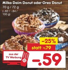 Netto Marken-Discount Gehrden - Donut Donut Angebot bei Netto Marken-Discount Gehrden im Prospekt "DAS GIBT ES NUR BEI NETTO! DIESE WOCHE DAUERTIEFPREIS-ARTIKEL NOCHMAL REDUZIERT"