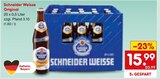 Original von Schneider Weisse im aktuellen Netto Marken-Discount Prospekt für 15,99 €