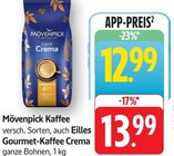 Caffe Crema Angebote von Mövenpick bei E center Göppingen für 12,99 €