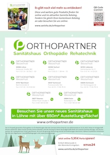 Bier im Orthopartner Westerholt GmbH Prospekt "Schenken Sie Gesundheit!" mit 6 Seiten (Herford)